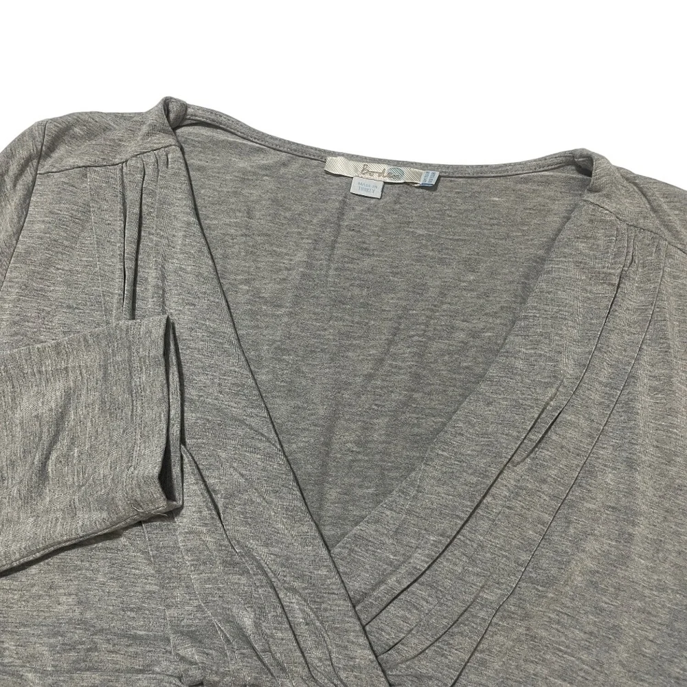 Boden 12R Gray Baby‎ Doll Tunic Top Womens